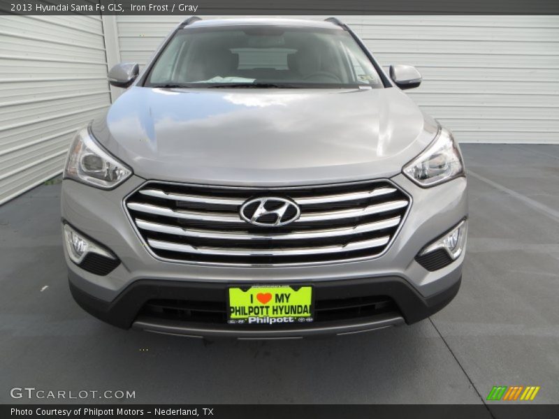 Iron Frost / Gray 2013 Hyundai Santa Fe GLS