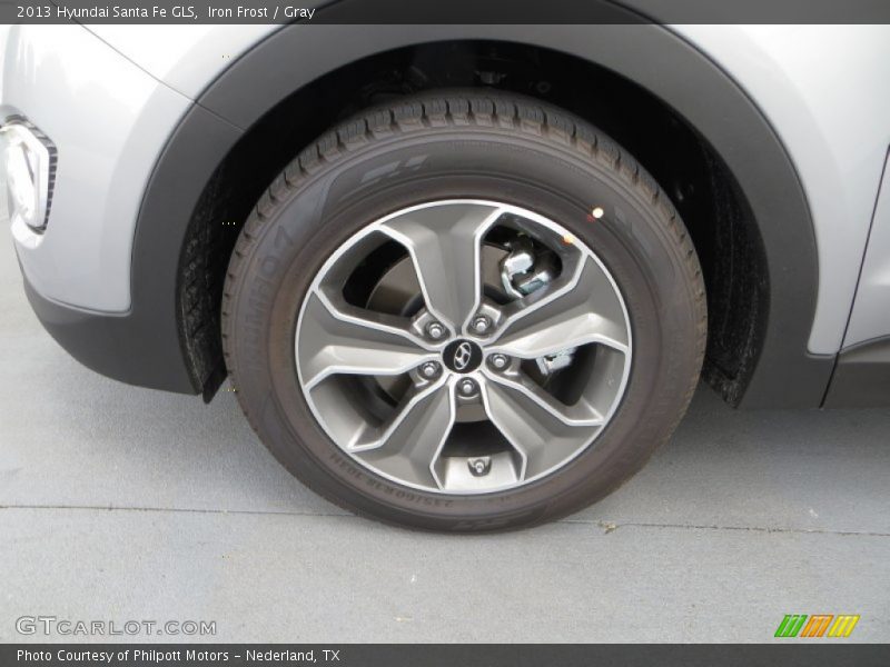 Iron Frost / Gray 2013 Hyundai Santa Fe GLS