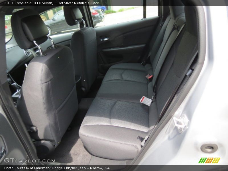 Billet Silver Metallic / Black 2013 Chrysler 200 LX Sedan