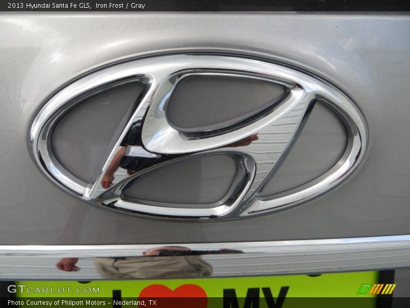 Iron Frost / Gray 2013 Hyundai Santa Fe GLS