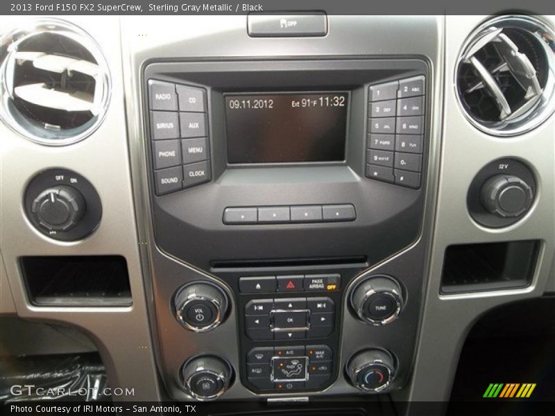 Sterling Gray Metallic / Black 2013 Ford F150 FX2 SuperCrew