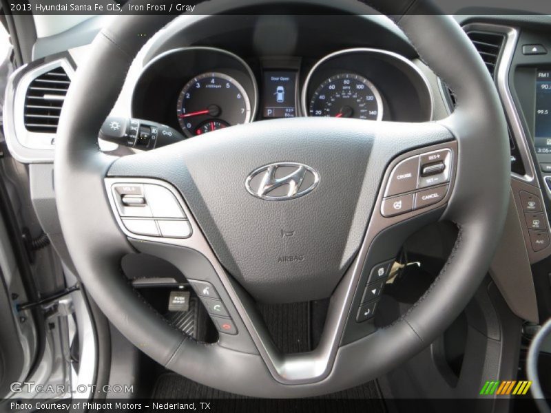 Iron Frost / Gray 2013 Hyundai Santa Fe GLS