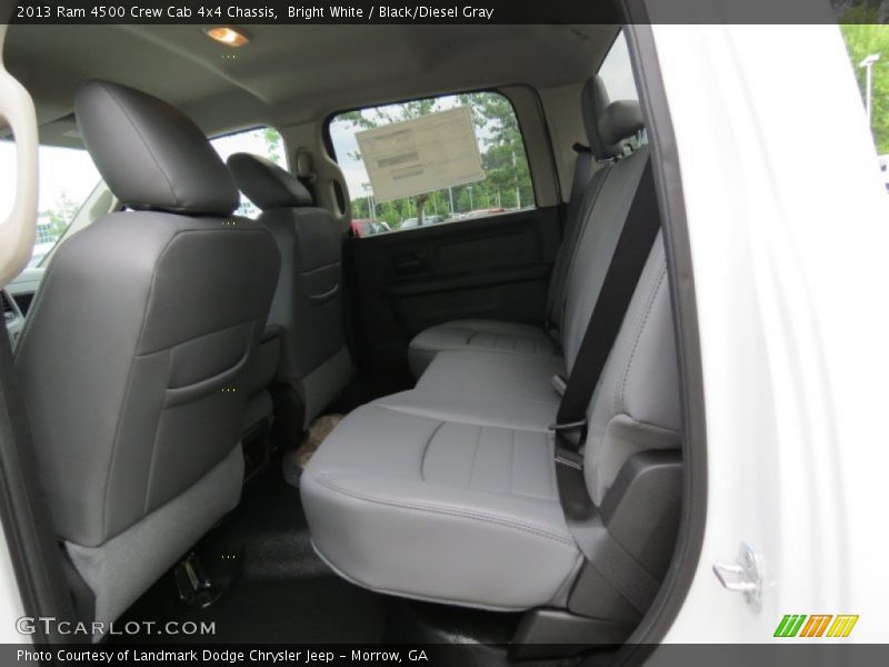 Bright White / Black/Diesel Gray 2013 Ram 4500 Crew Cab 4x4 Chassis