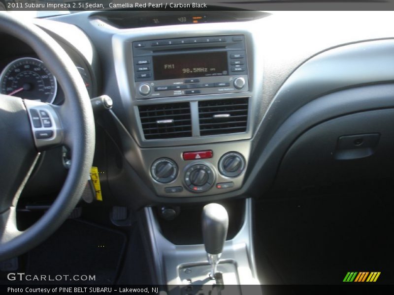 Camellia Red Pearl / Carbon Black 2011 Subaru Impreza 2.5i Sedan
