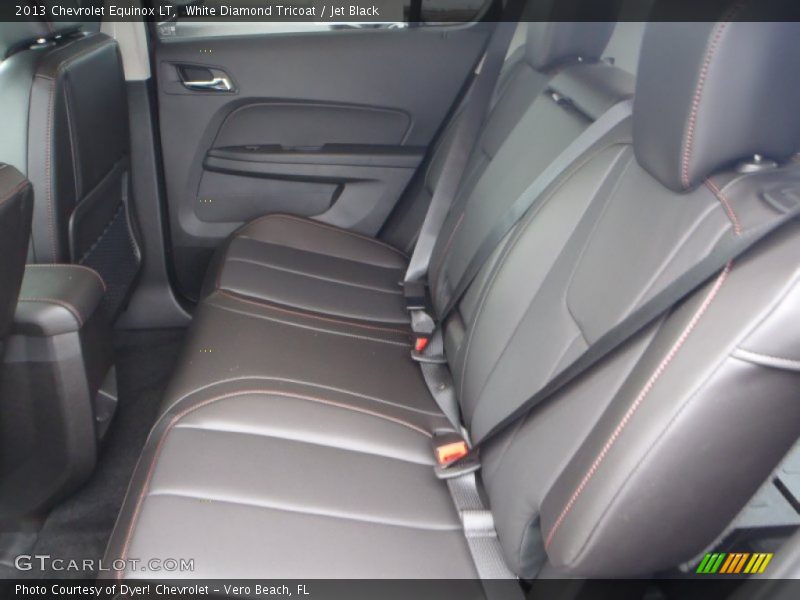 Rear Seat of 2013 Equinox LT