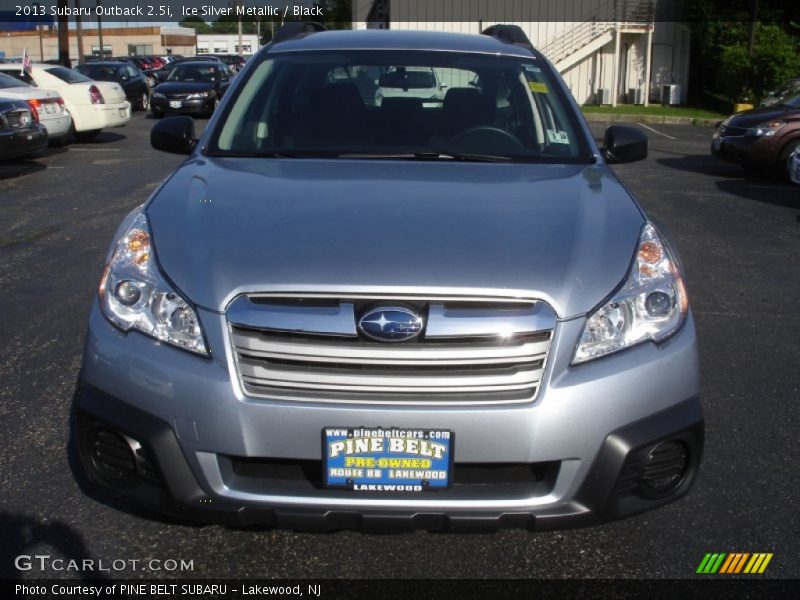 Ice Silver Metallic / Black 2013 Subaru Outback 2.5i
