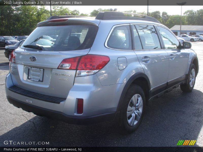 Ice Silver Metallic / Black 2013 Subaru Outback 2.5i