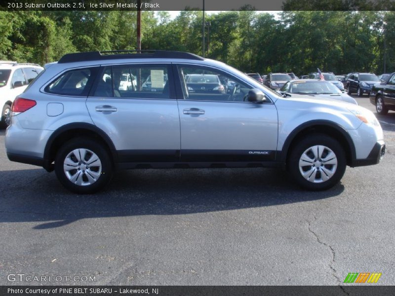 Ice Silver Metallic / Black 2013 Subaru Outback 2.5i