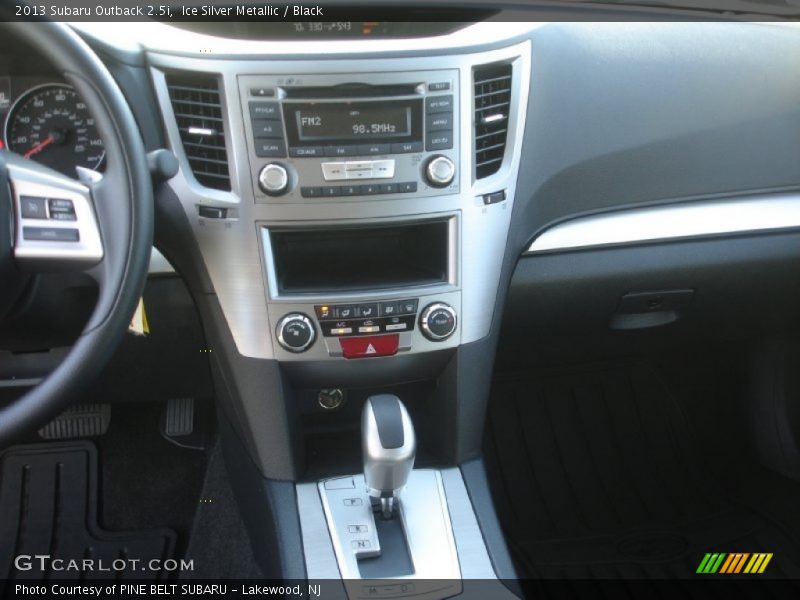 Ice Silver Metallic / Black 2013 Subaru Outback 2.5i