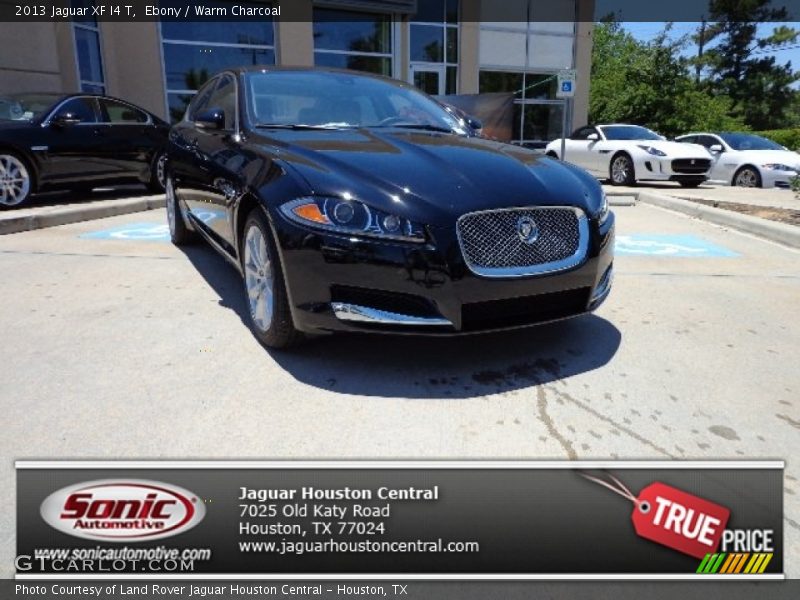 Ebony / Warm Charcoal 2013 Jaguar XF I4 T