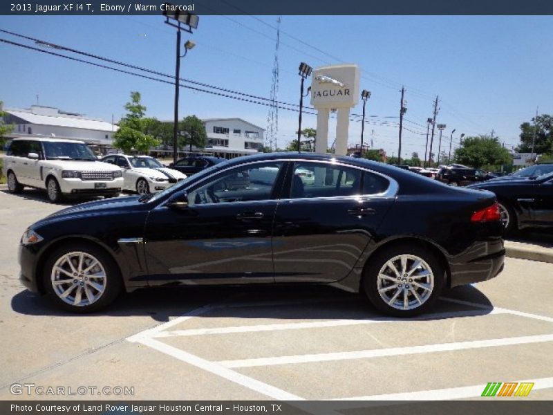 Ebony / Warm Charcoal 2013 Jaguar XF I4 T