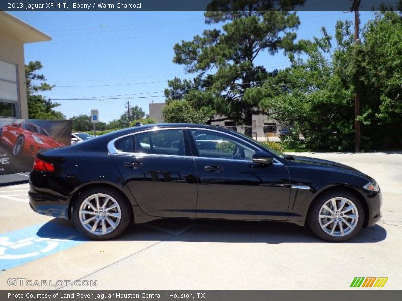 Ebony / Warm Charcoal 2013 Jaguar XF I4 T