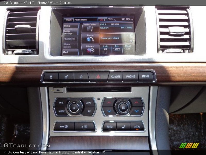 Ebony / Warm Charcoal 2013 Jaguar XF I4 T