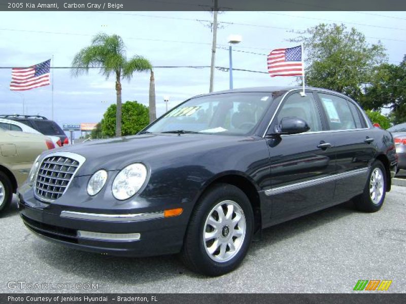 Carbon Gray / Beige 2005 Kia Amanti