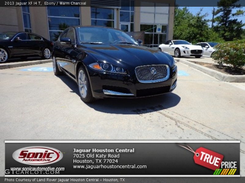 Ebony / Warm Charcoal 2013 Jaguar XF I4 T