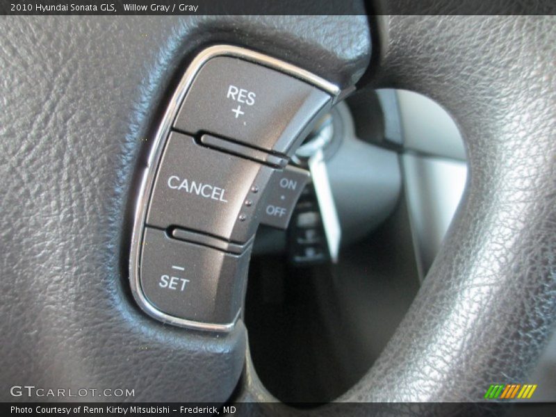 Willow Gray / Gray 2010 Hyundai Sonata GLS