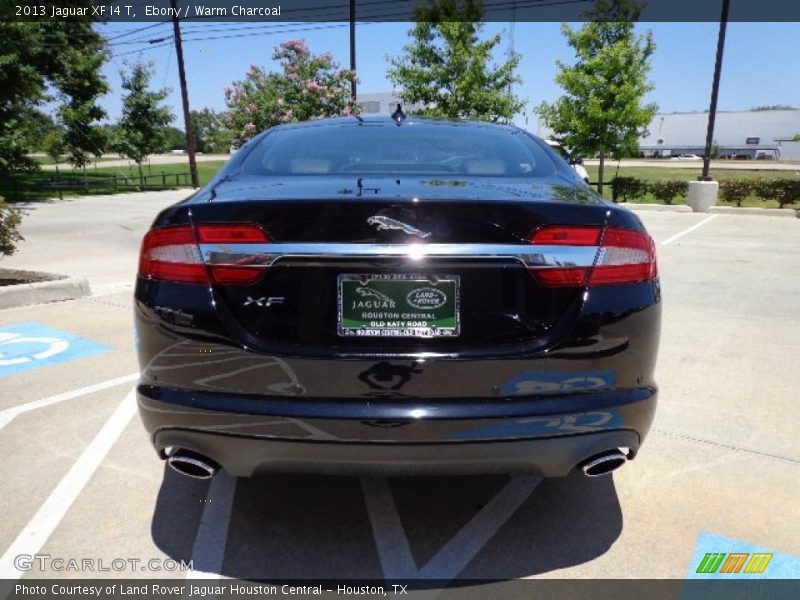 Ebony / Warm Charcoal 2013 Jaguar XF I4 T