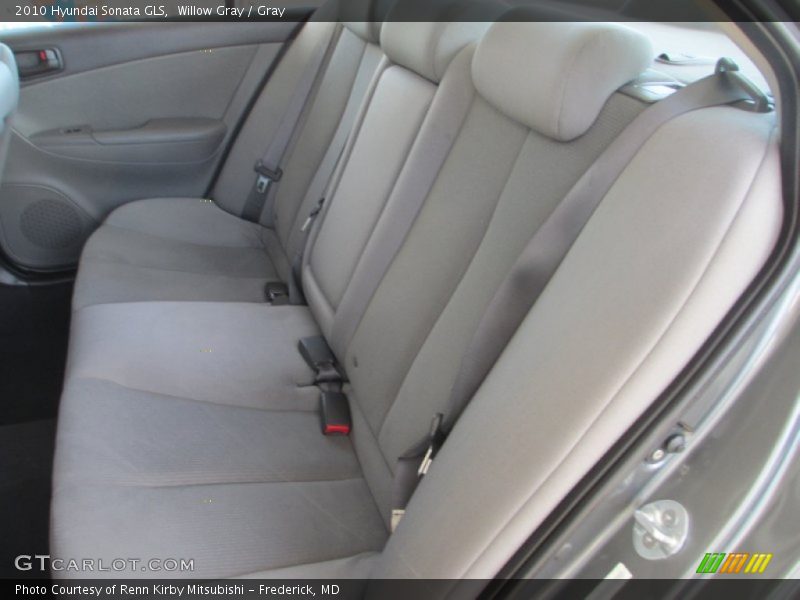 Willow Gray / Gray 2010 Hyundai Sonata GLS