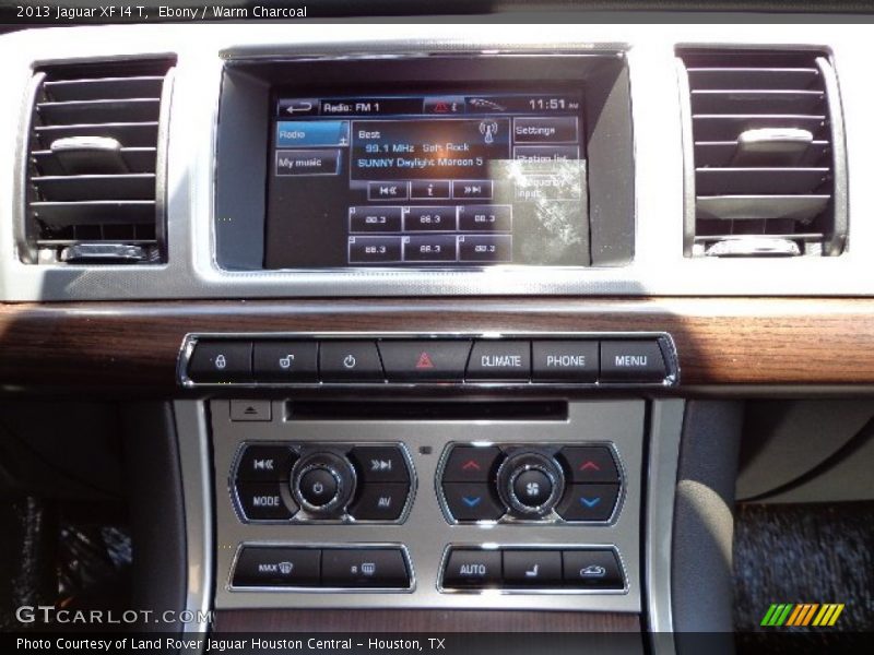 Ebony / Warm Charcoal 2013 Jaguar XF I4 T