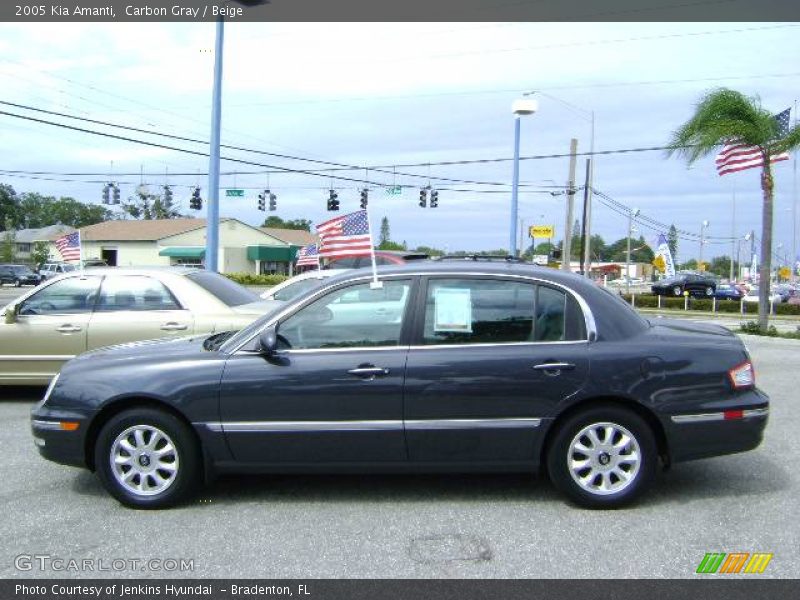 Carbon Gray / Beige 2005 Kia Amanti