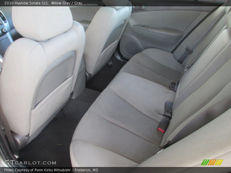 Willow Gray / Gray 2010 Hyundai Sonata GLS