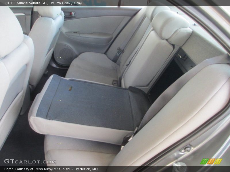 Willow Gray / Gray 2010 Hyundai Sonata GLS