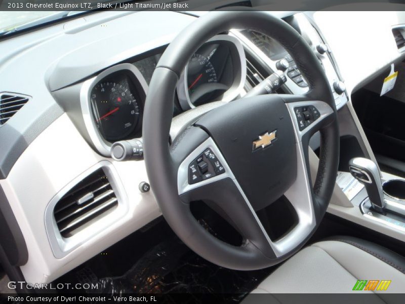 Black / Light Titanium/Jet Black 2013 Chevrolet Equinox LTZ