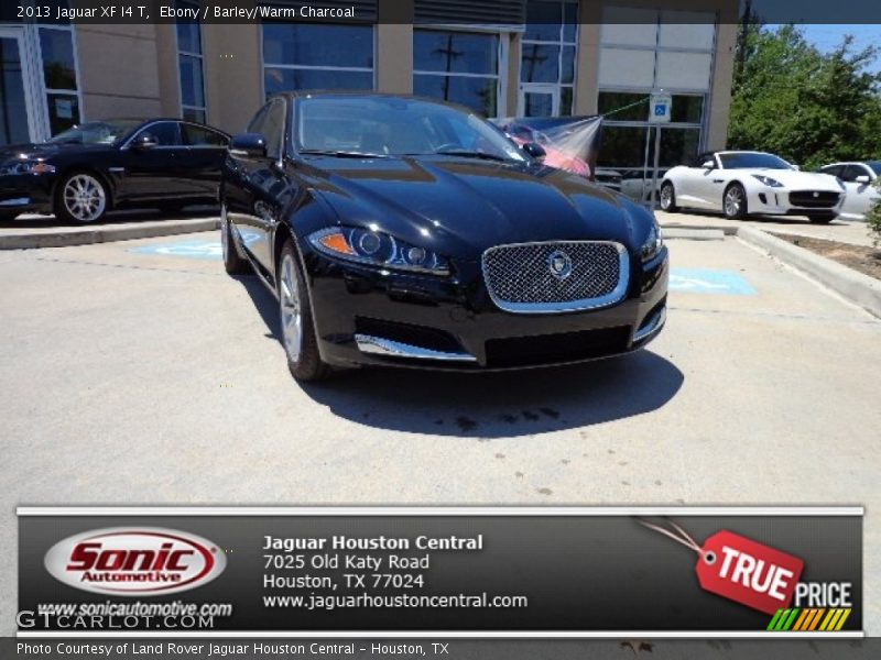 Ebony / Barley/Warm Charcoal 2013 Jaguar XF I4 T