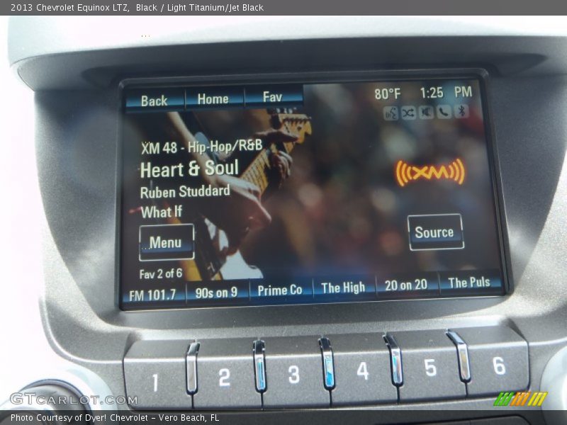 Black / Light Titanium/Jet Black 2013 Chevrolet Equinox LTZ