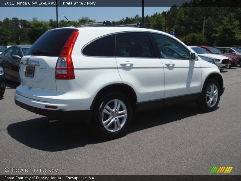 Taffeta White / Ivory 2011 Honda CR-V EX-L 4WD