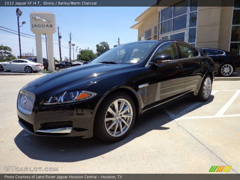Ebony / Barley/Warm Charcoal 2013 Jaguar XF I4 T