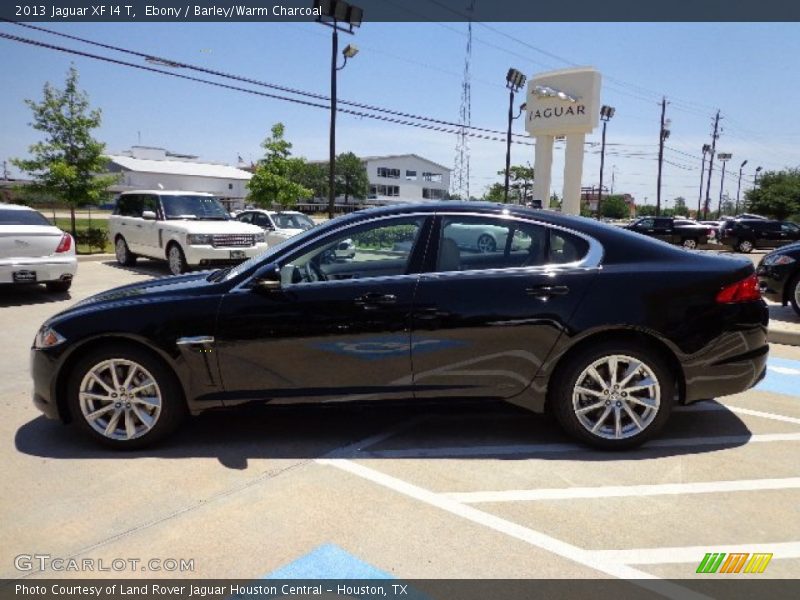 Ebony / Barley/Warm Charcoal 2013 Jaguar XF I4 T