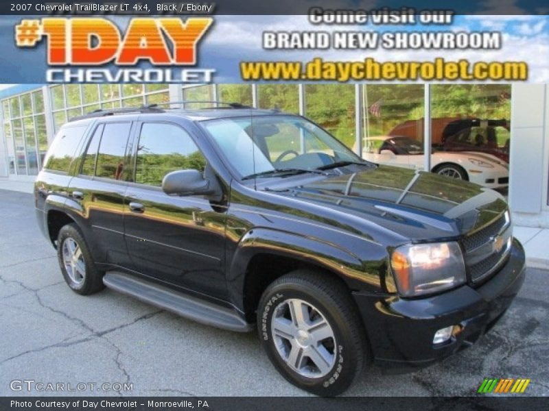 Black / Ebony 2007 Chevrolet TrailBlazer LT 4x4