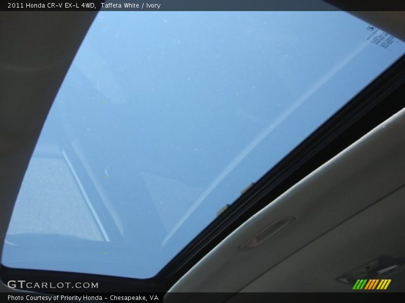 Taffeta White / Ivory 2011 Honda CR-V EX-L 4WD