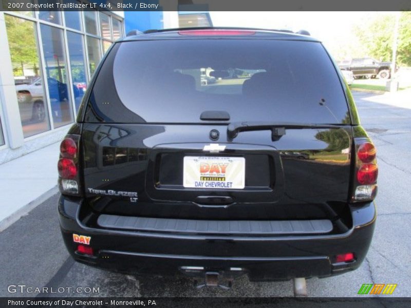Black / Ebony 2007 Chevrolet TrailBlazer LT 4x4