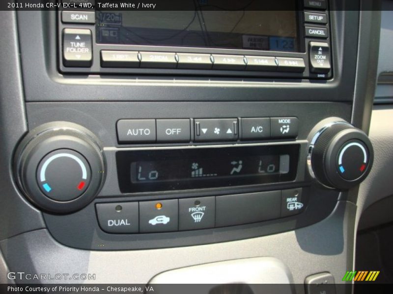 Taffeta White / Ivory 2011 Honda CR-V EX-L 4WD