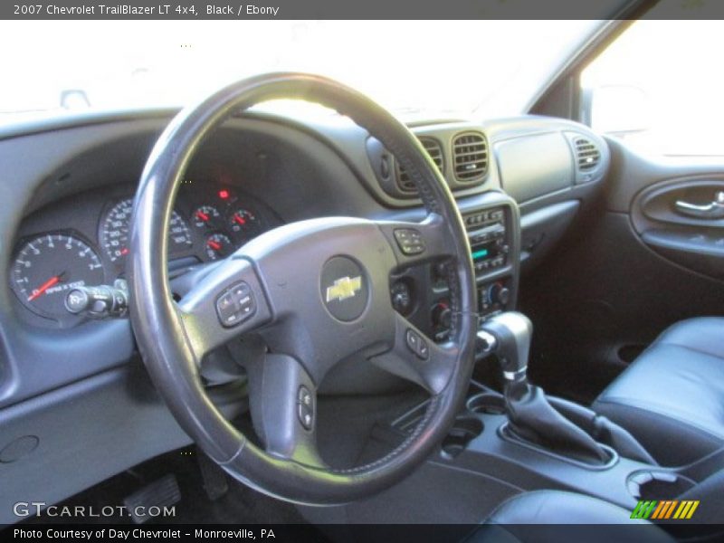 Black / Ebony 2007 Chevrolet TrailBlazer LT 4x4