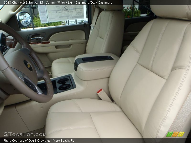 Front Seat of 2013 Suburban LT