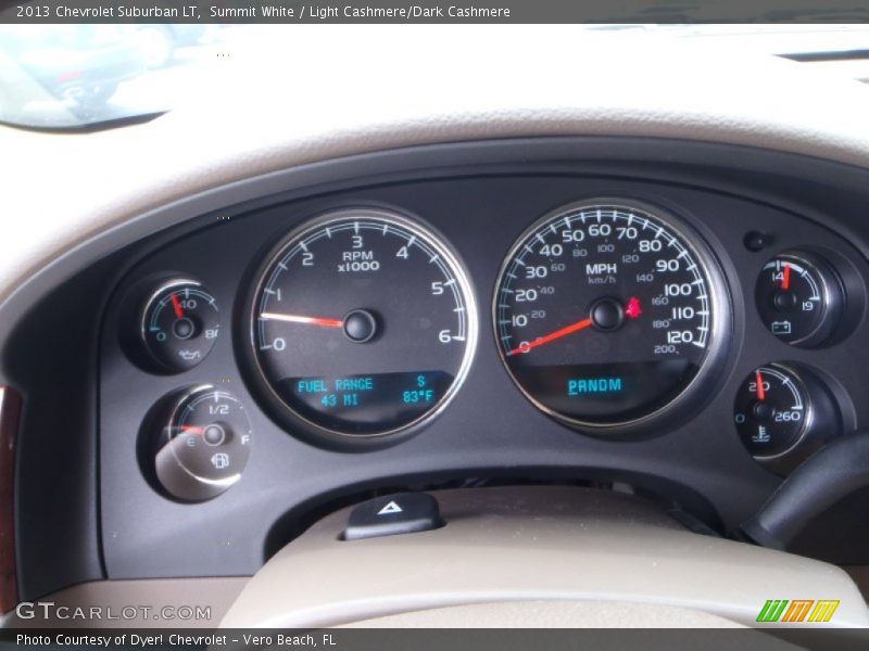  2013 Suburban LT LT Gauges