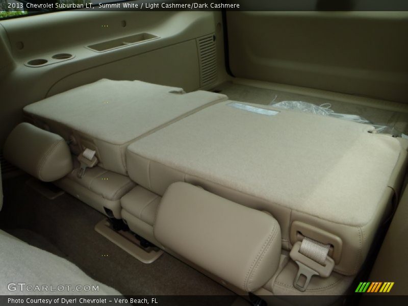 Summit White / Light Cashmere/Dark Cashmere 2013 Chevrolet Suburban LT