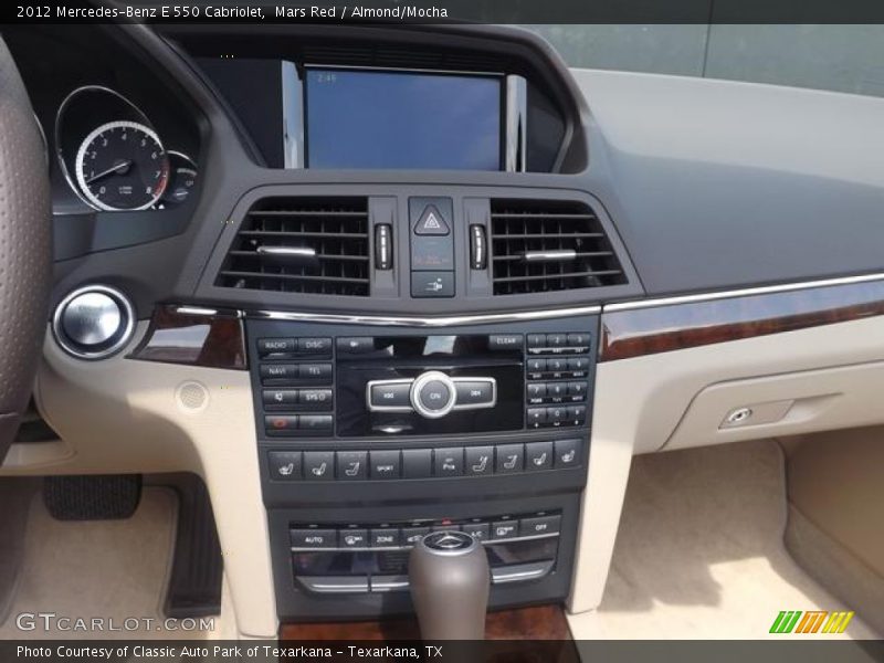Mars Red / Almond/Mocha 2012 Mercedes-Benz E 550 Cabriolet