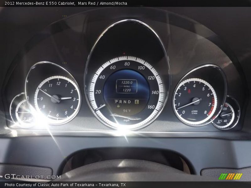 Mars Red / Almond/Mocha 2012 Mercedes-Benz E 550 Cabriolet