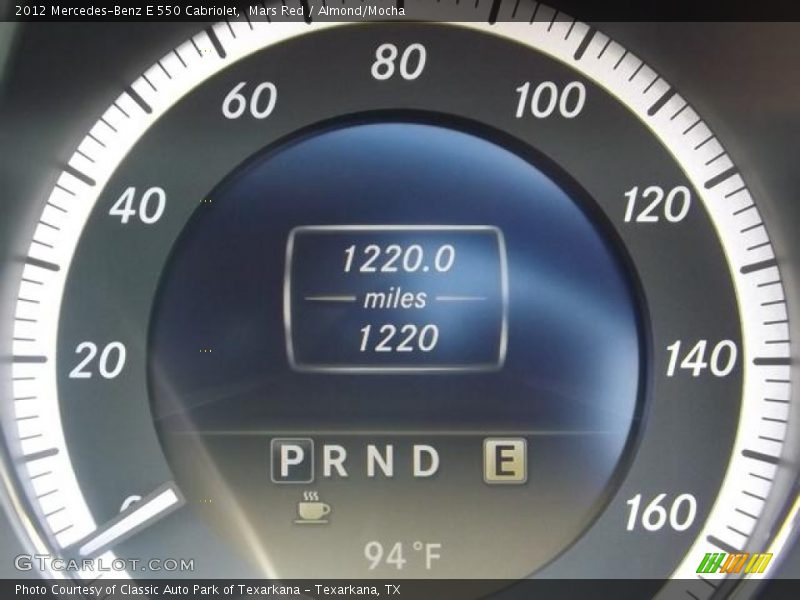 Mars Red / Almond/Mocha 2012 Mercedes-Benz E 550 Cabriolet