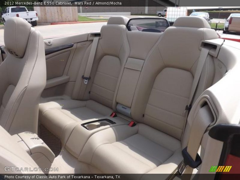 Mars Red / Almond/Mocha 2012 Mercedes-Benz E 550 Cabriolet