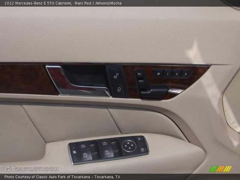 Mars Red / Almond/Mocha 2012 Mercedes-Benz E 550 Cabriolet