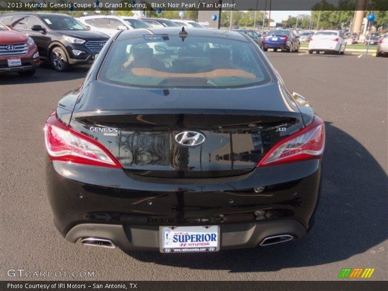 Black Noir Pearl / Tan Leather 2013 Hyundai Genesis Coupe 3.8 Grand Touring