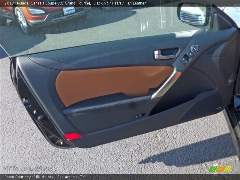 Black Noir Pearl / Tan Leather 2013 Hyundai Genesis Coupe 3.8 Grand Touring