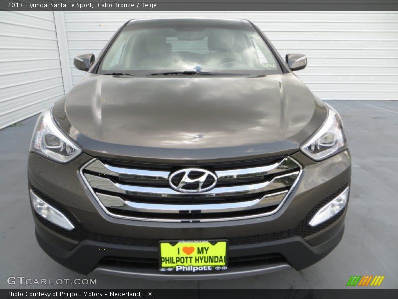 Cabo Bronze / Beige 2013 Hyundai Santa Fe Sport