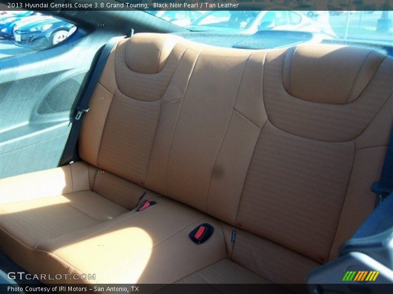 Black Noir Pearl / Tan Leather 2013 Hyundai Genesis Coupe 3.8 Grand Touring