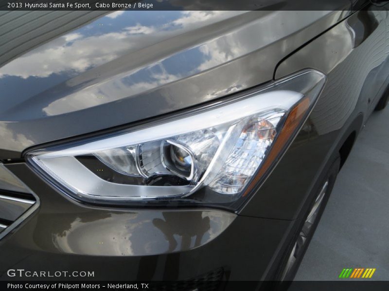 Cabo Bronze / Beige 2013 Hyundai Santa Fe Sport